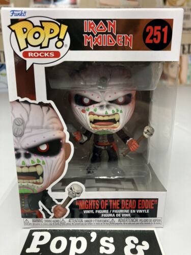 Funko pop! Iron Maiden: Nights Of The Dead Eddie 251 Vinyl Figure Brand New