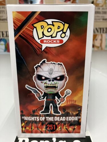 Funko pop! Iron Maiden: Nights Of The Dead Eddie 251 Vinyl Figure Brand New