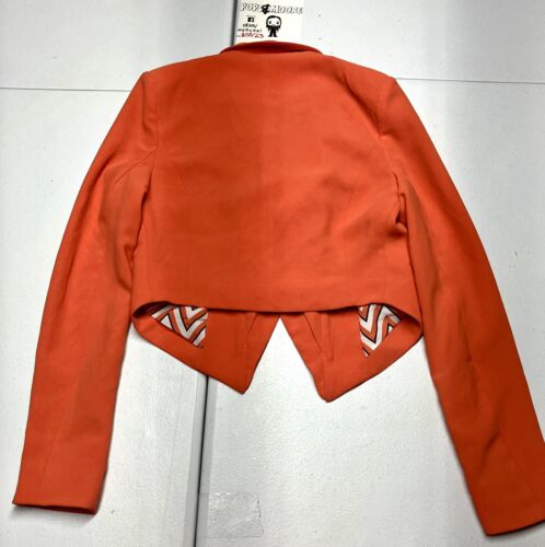 Arden B. Women’s Orange Long Sleeve Jacket Size XS NWT