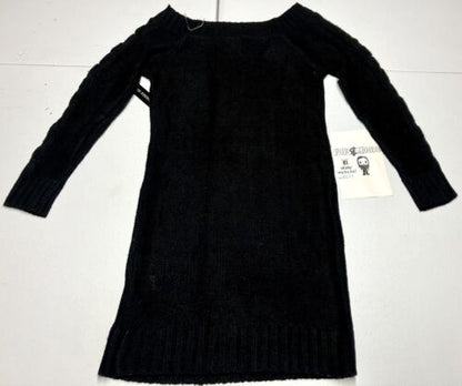 Derek Heart Women’s Black Long Sleeve Sweater Dress Size Small NWT