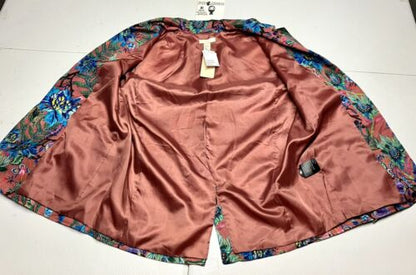 H & M Women’s Colorful Long Sleeve Jacket Size 10 NWT