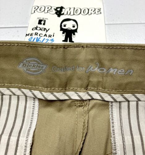 Dickies Women's Brown Pants Size 6 L NWT