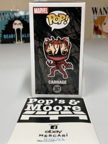 Funko Pop! Marvel Venom: Carnage 367 Vinyl Figure Brand new