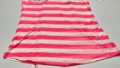 Basix of America Women’s Striped Sleeveless Shirt Size Large NWT