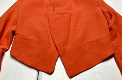 Arden B. Women’s Orange Long Sleeve Jacket Size XS NWT