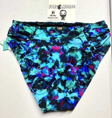 Sunsets Womens Multi Colored Swimwear Bottom Size Small NWT