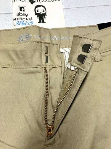 Dickies Women's Brown Pants Size 6 L NWT