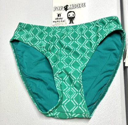 Sunsets Women's Green Swimwear Bottom Size Small NWT