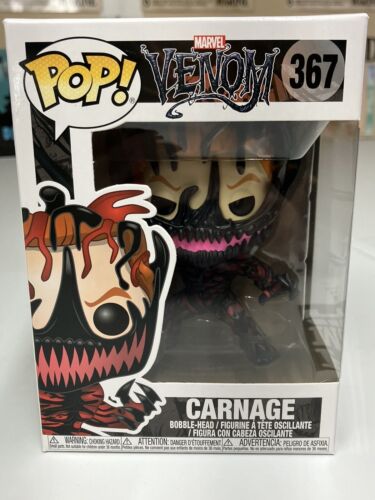 Funko Pop! Marvel Venom: Carnage 367 Vinyl Figure Brand new