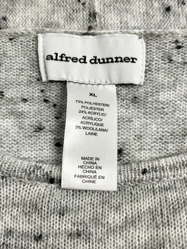 Alfred Dunner Women’s Striped Long Sleeve Sweater Size Large NWT