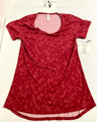 Lu La Roe Women’s Short Sleeve Shirt Size XS NWT