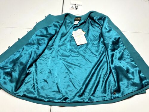 Bob Mackie Women's Blue Long Sleeve Jacket Size Large NWT