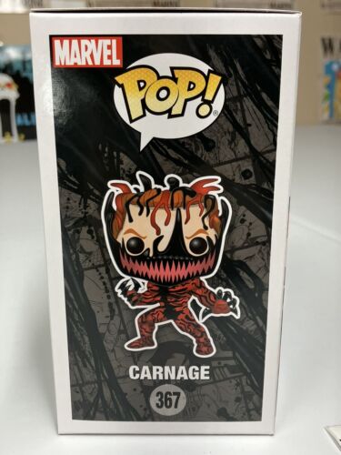 Funko Pop! Marvel Venom: Carnage 367 Vinyl Figure Brand new