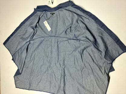 For Cynthia Women’s Blue Long Sleeve Shirt Size Small NWT