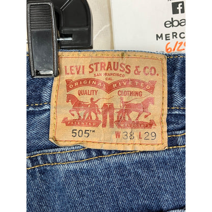 Vintage Levi Strauss & Co 505 Men's Blue Jeans Size 38x29 Pre-owned