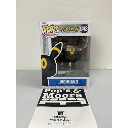 Funko Pop Games! Pokemon: Umbreon 948 Vinyl Figure Brand New