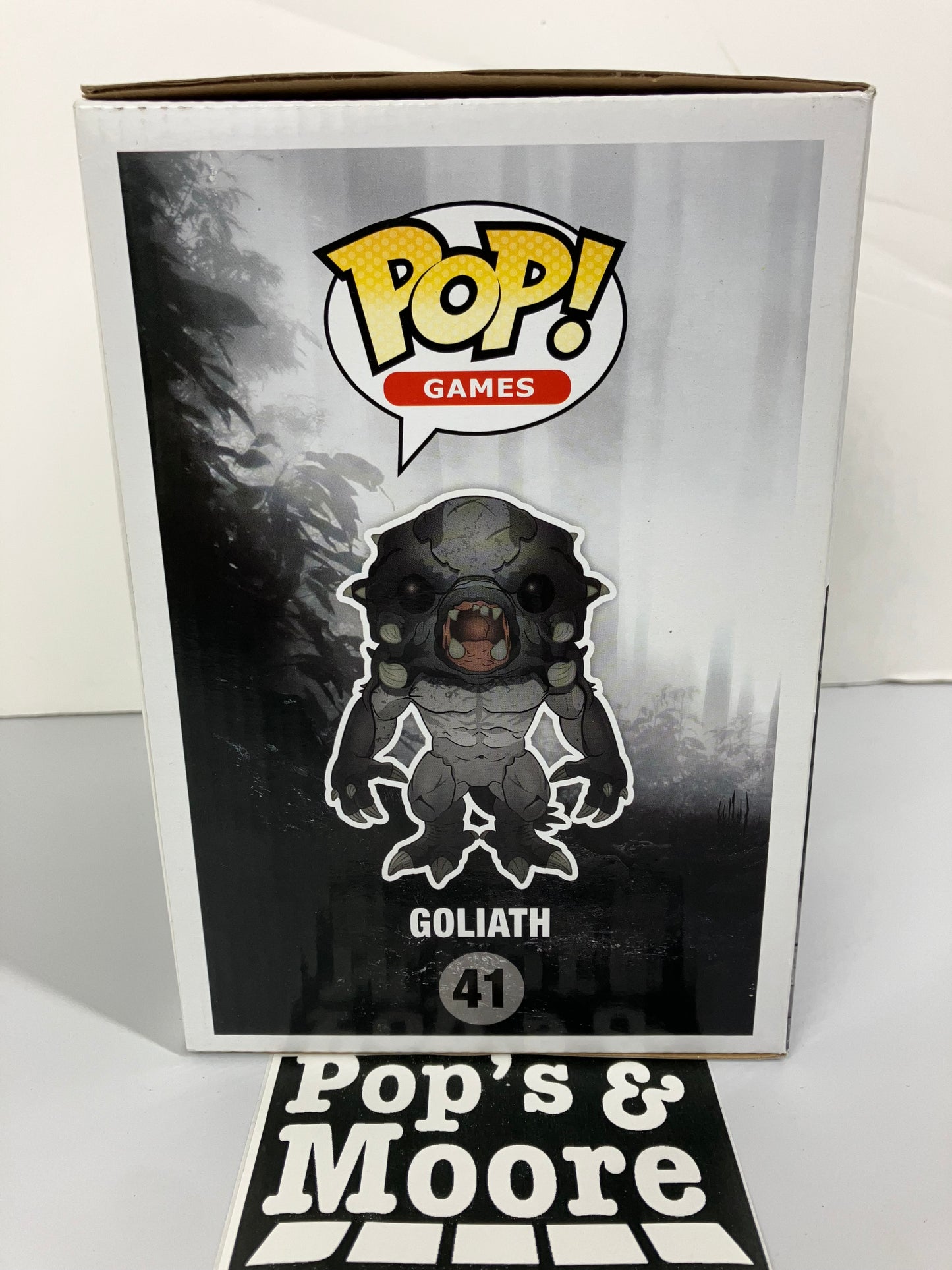 Funko Pop! Evolve: Goliath 41 Deluxe Exclusive Vaulted Vinyl Figure With Damages