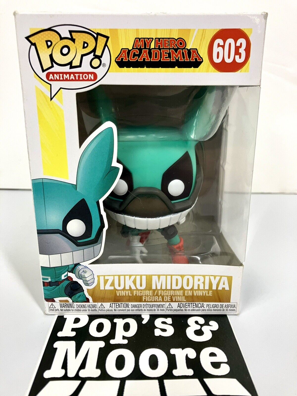 Funko Pop! My Hero Academia: Izuku Midoriya 603 Vinyl Figure With Damaged Box