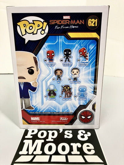 Funko Pop! Spider Man: J. Jonah Jameson 621 Vaulted Exclusive Figure W/Protector