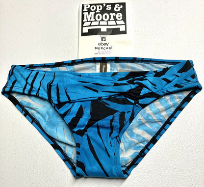 Tommy Bahama Women’s Blue and Black Swimwear Bottom Size XS NWT