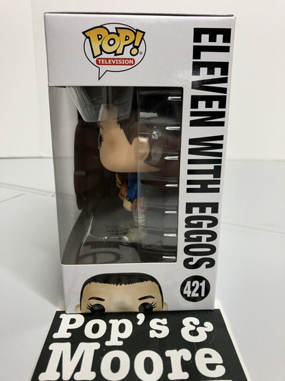 Funko Pop! Stranger Things: Eleven With Eggos 421 Vinyl Figure Brand New