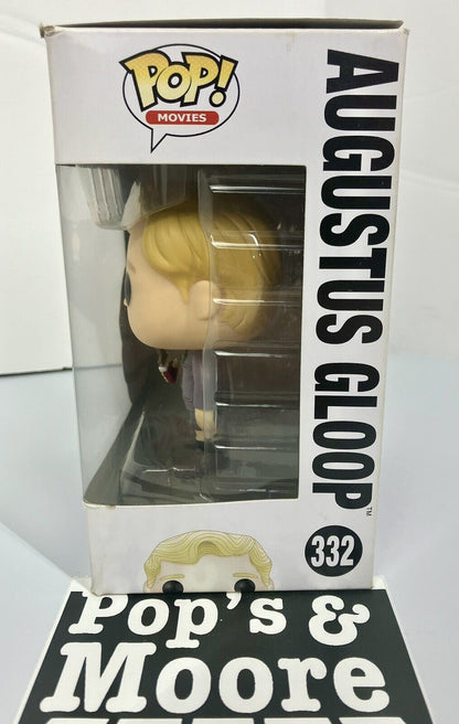 Funko Pop! Willy Wonka: Augustus Gloop 332 Vaulted Vinyl Figure With Damaged Box