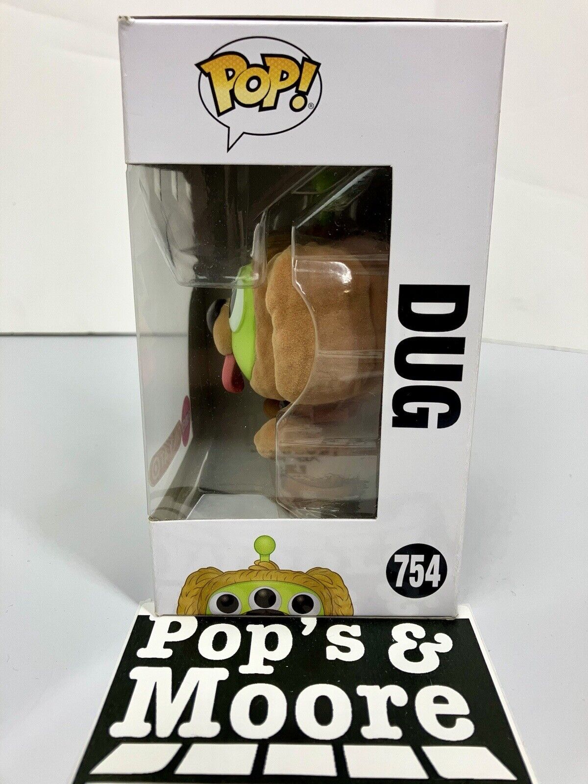 Funko Pop! Remix: Dug 754 Vaulted Exclusive Vinyl Figure Box Damage W/Protector