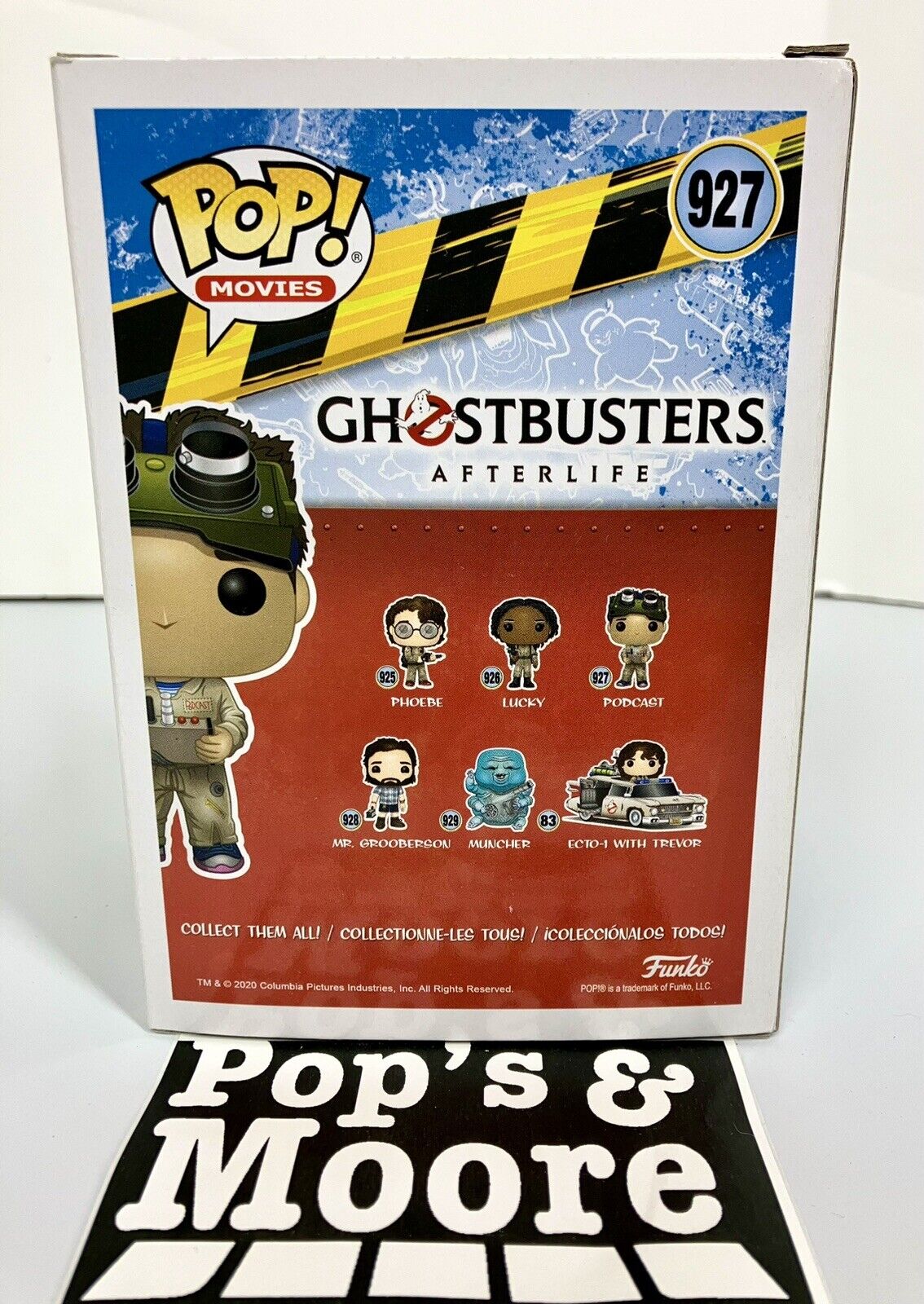 Funko Pop! GhostBusters Afterlife: Podcast 927 Vaulted Figure With Protector