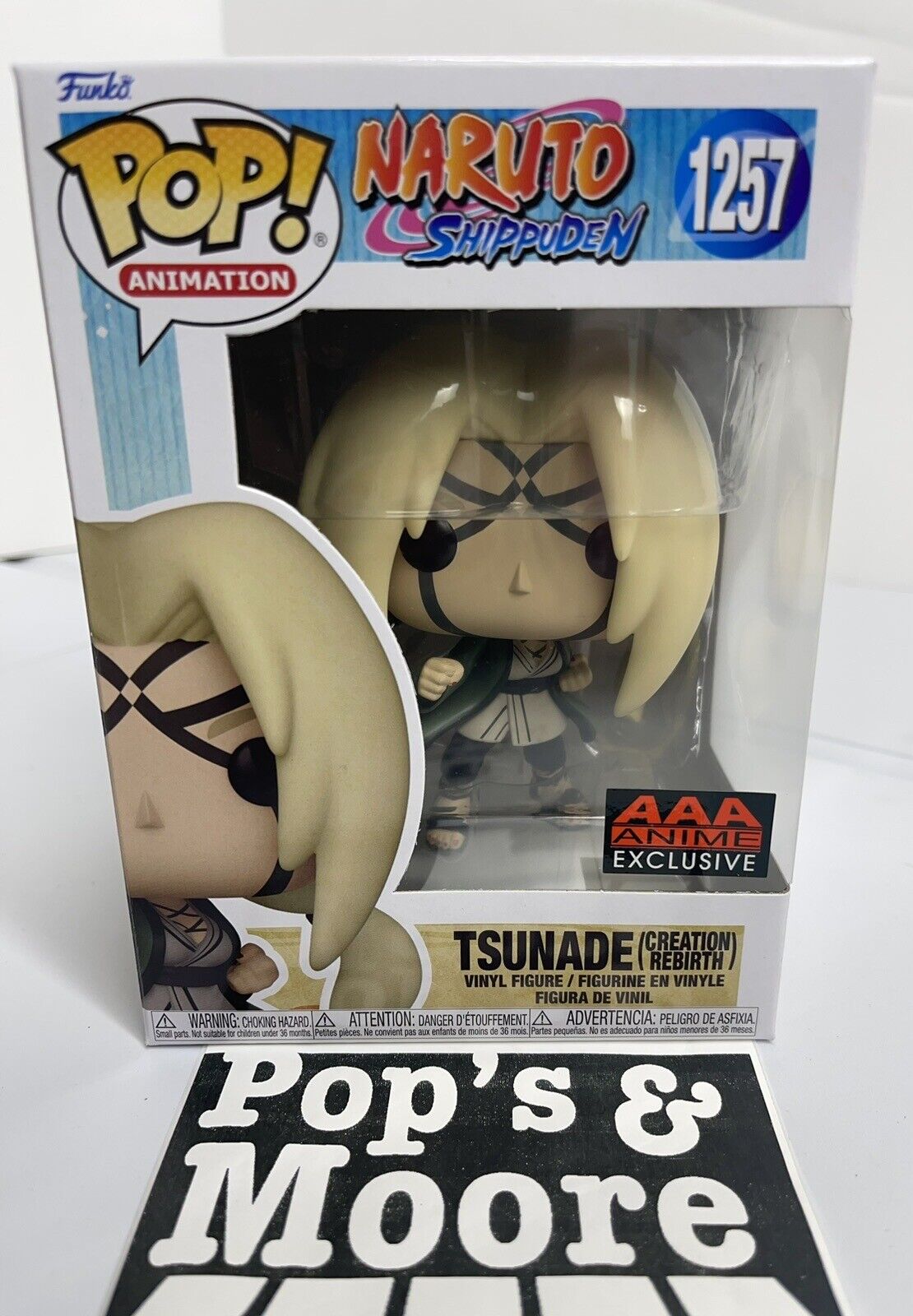 Funko Pop! Naruto Shippuden: TSunade Creation Rebirth 1257 Figure Brand New