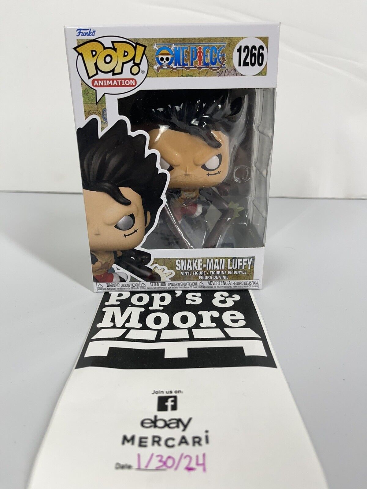 Funko Pop! Vinyl: One Piece - Snake-Man Luffy #1266