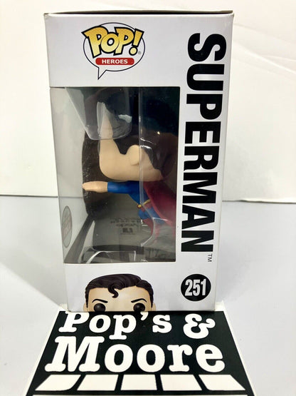 Funko Pop! Superman 251 Specialty Series Vinyl Figure With Protector