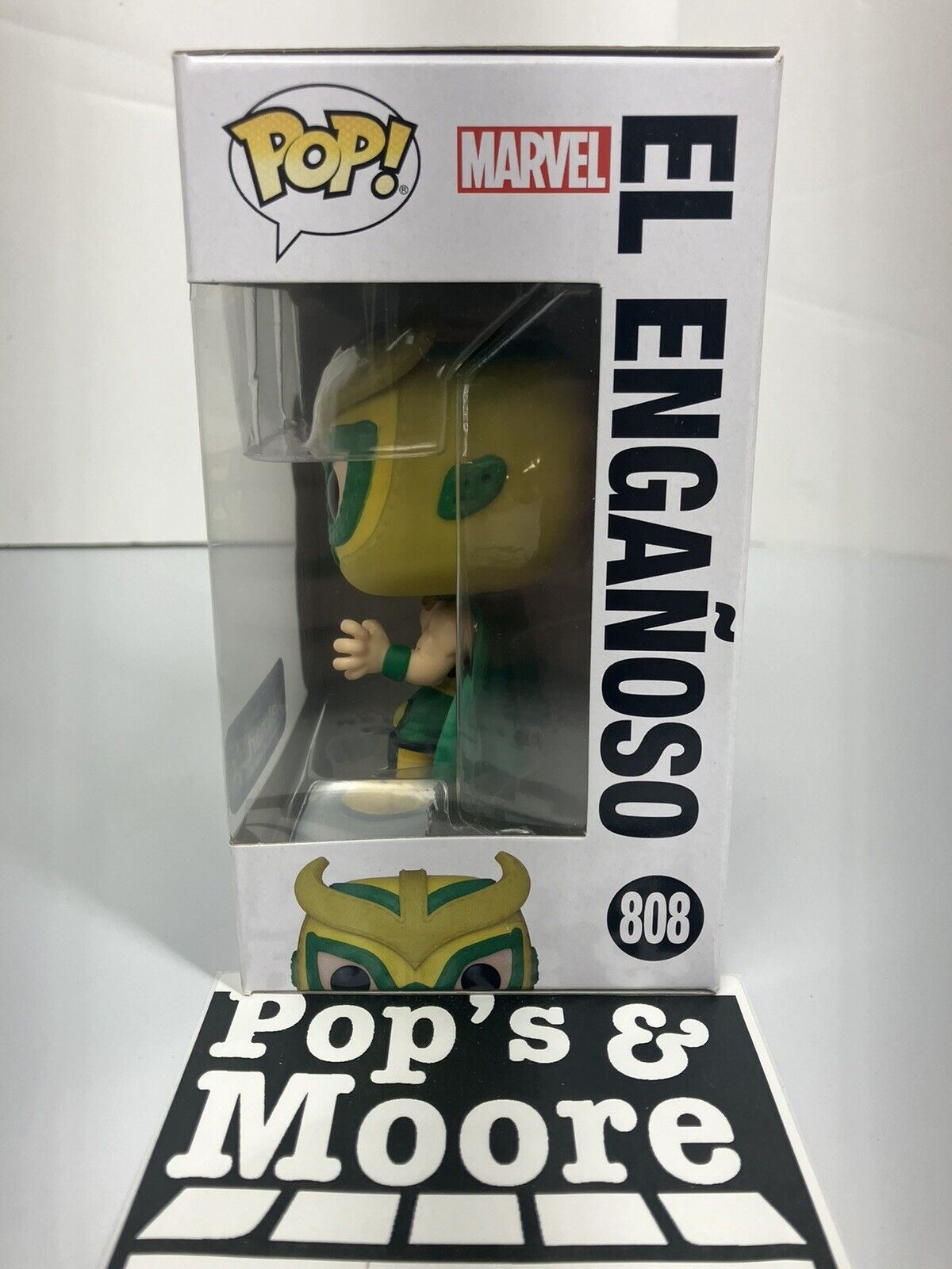 Funko Pop! Lucha Libre: El Enganoso 808 Exclusive Vinyl Figure With Box Damage