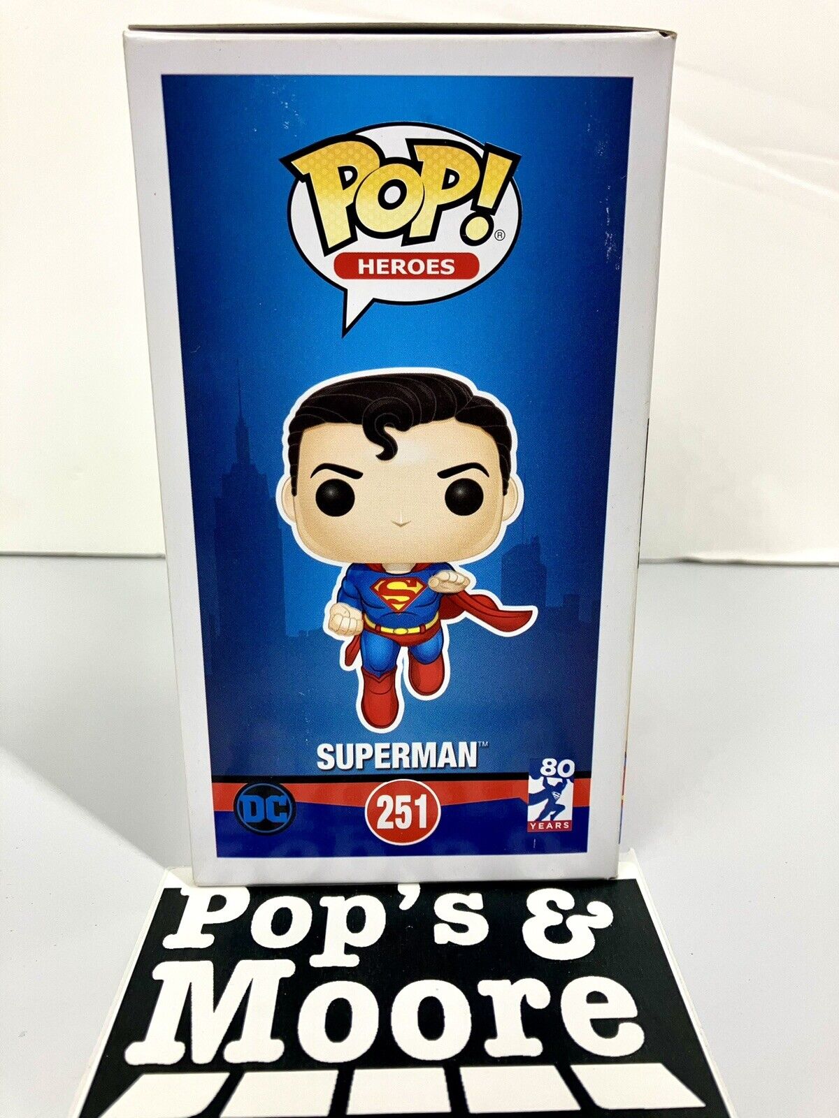 Funko Pop! Superman 251 Specialty Series Vinyl Figure With Protector