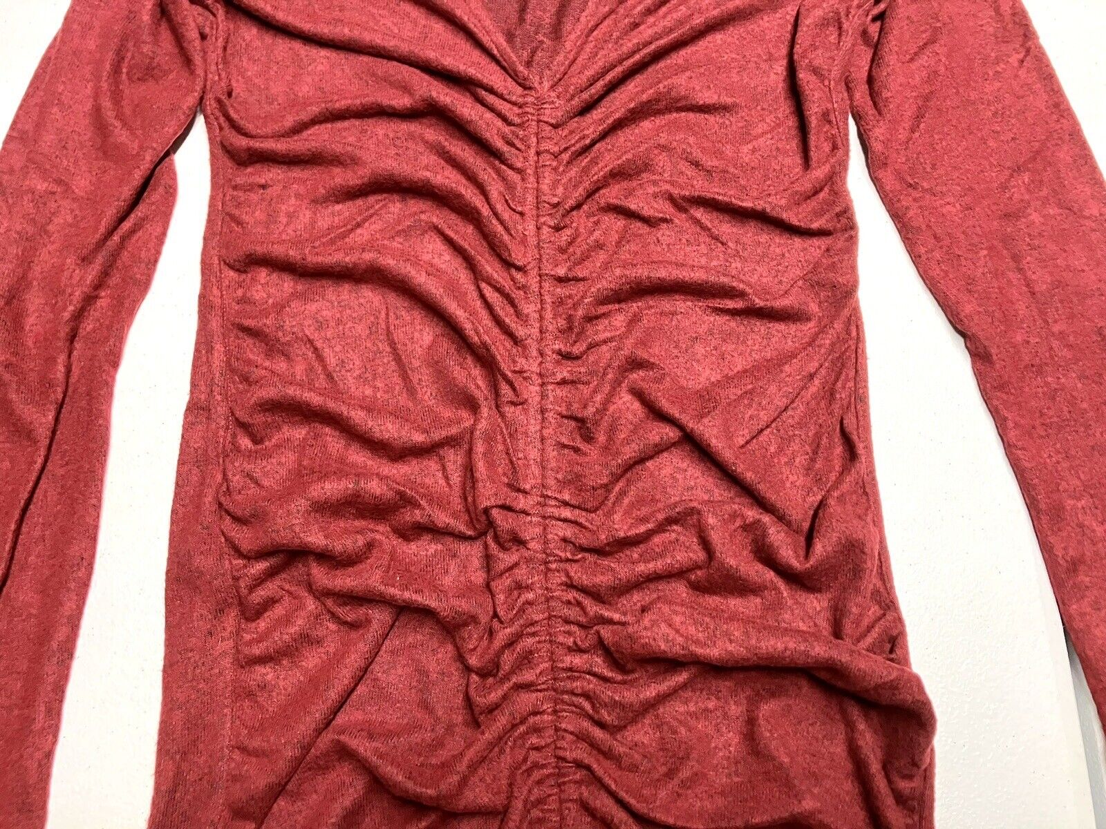 Heart And Hips Women's Red Long Sleeve Dress Size Small NWT