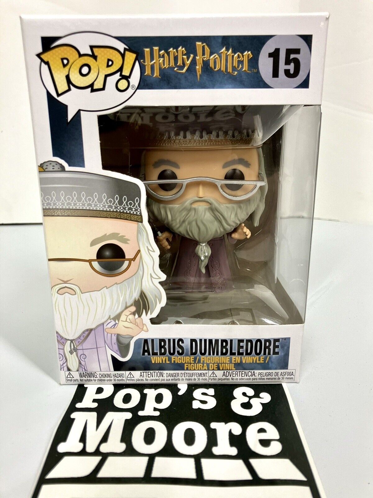 Funko Pop! Harry Potter: Albus Dumbledore 15 Vinyl Figure With Box Damage