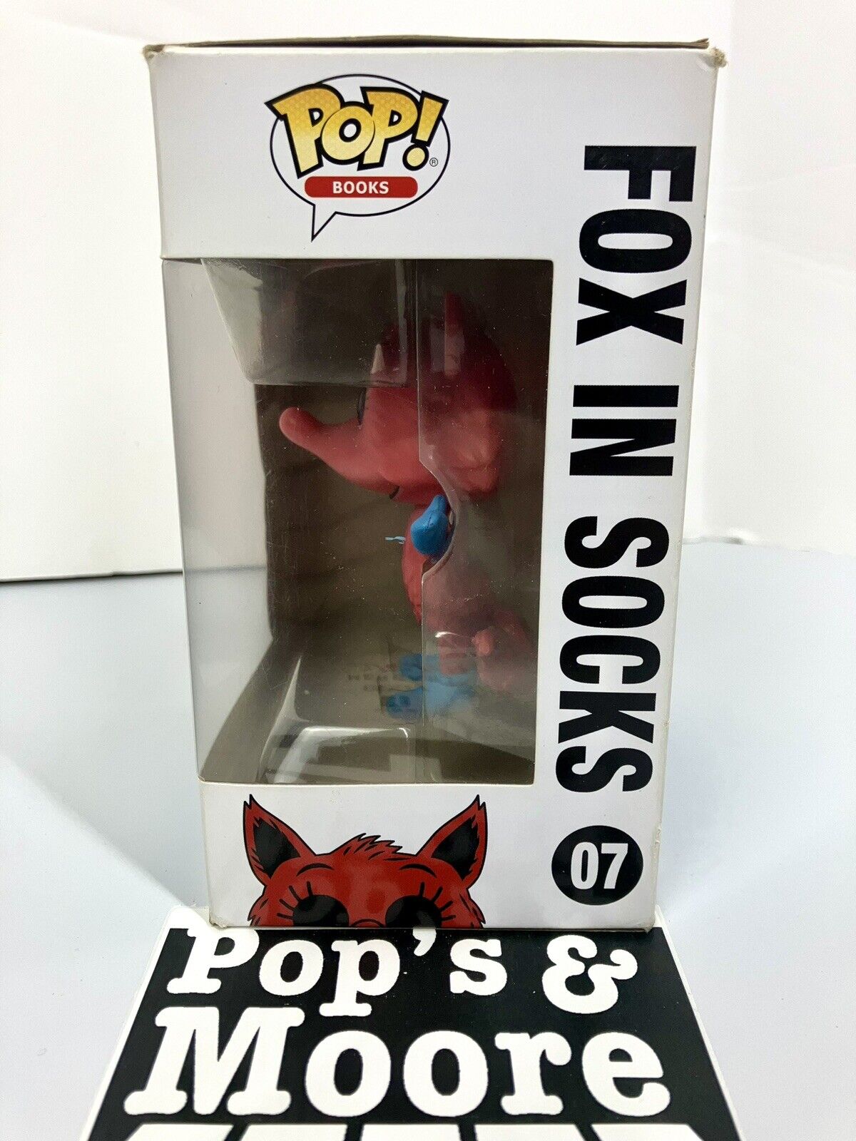 Funko Pop! Dr Seuss: Fox In Socks 07 Vaulted Vinyl Figure With Protector Damaged