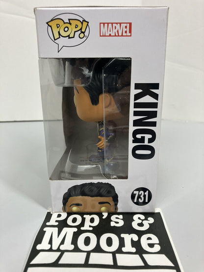 Funko Pop! Marvel Eternals: Kingo 731 Vinyl Figure With Box Damage