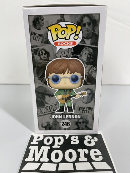 Funko Pop! John Lennon With Military Jacket 246 Vinyl Figure Brand New