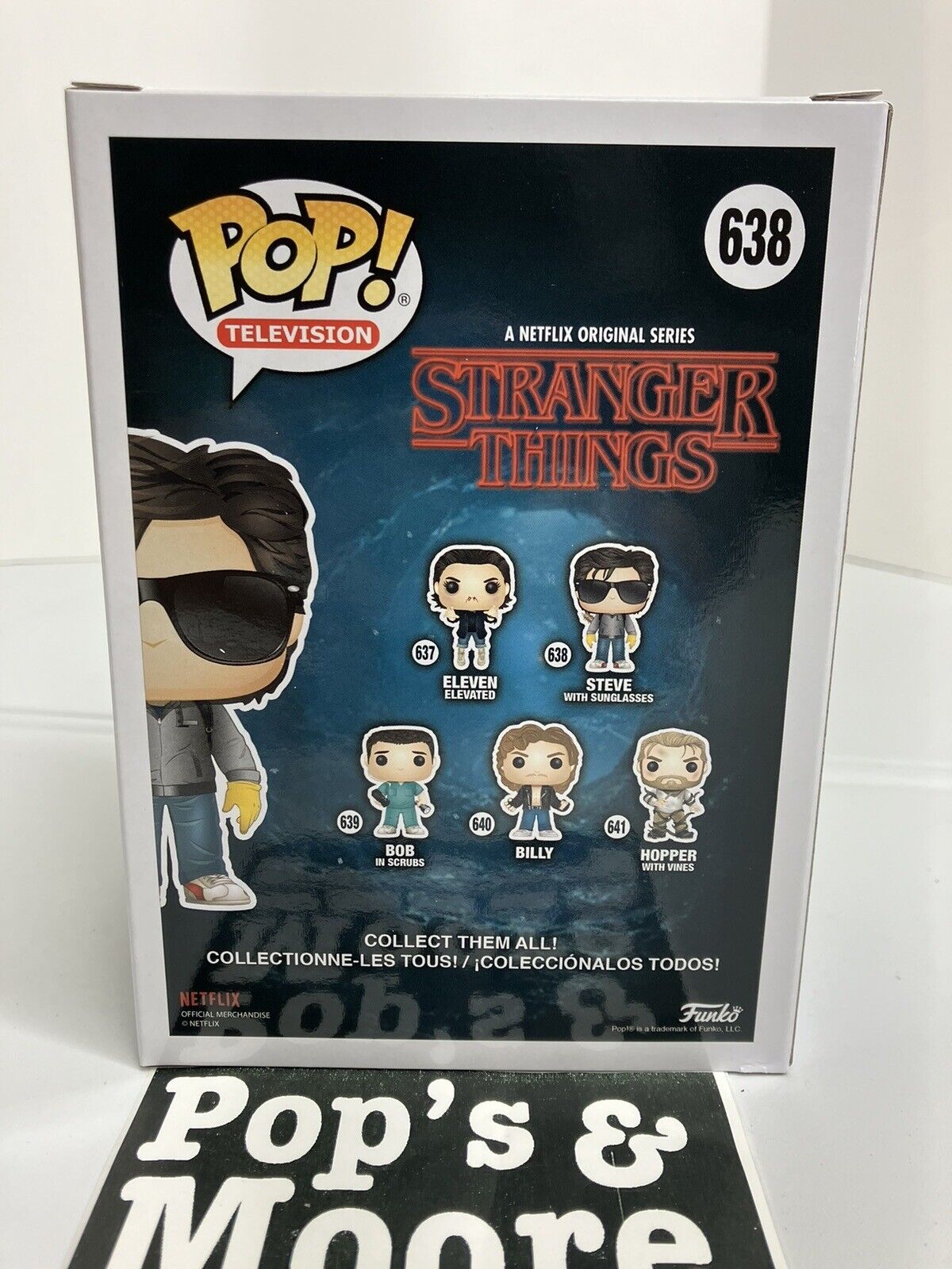 Funko Pop! Stranger things: Steve With Sunglasses 638 Vinyl Figure Brand New