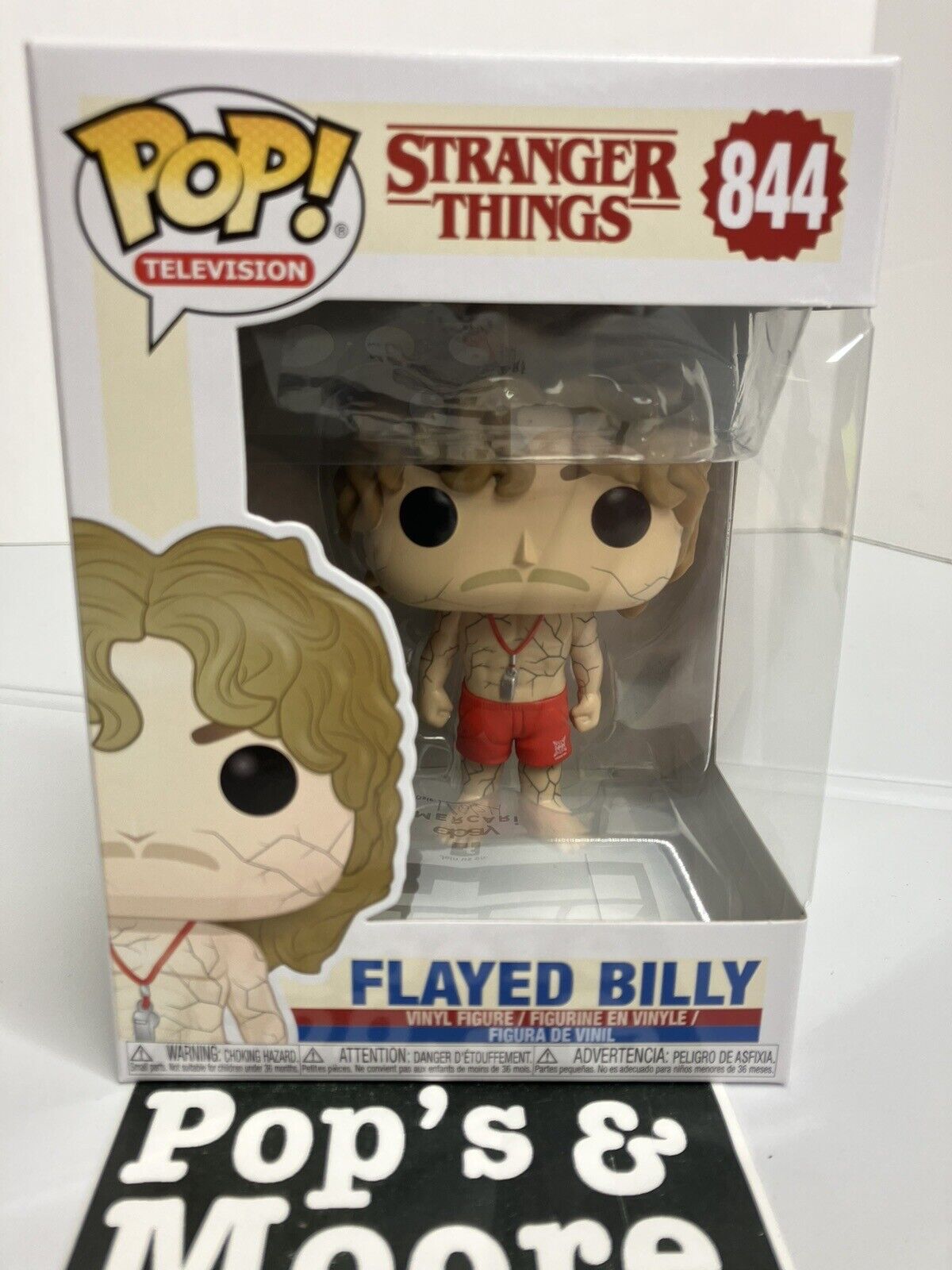 Funko Pop! Stranger Things: Flayed Billy 844 Vinyl Figure Brand New