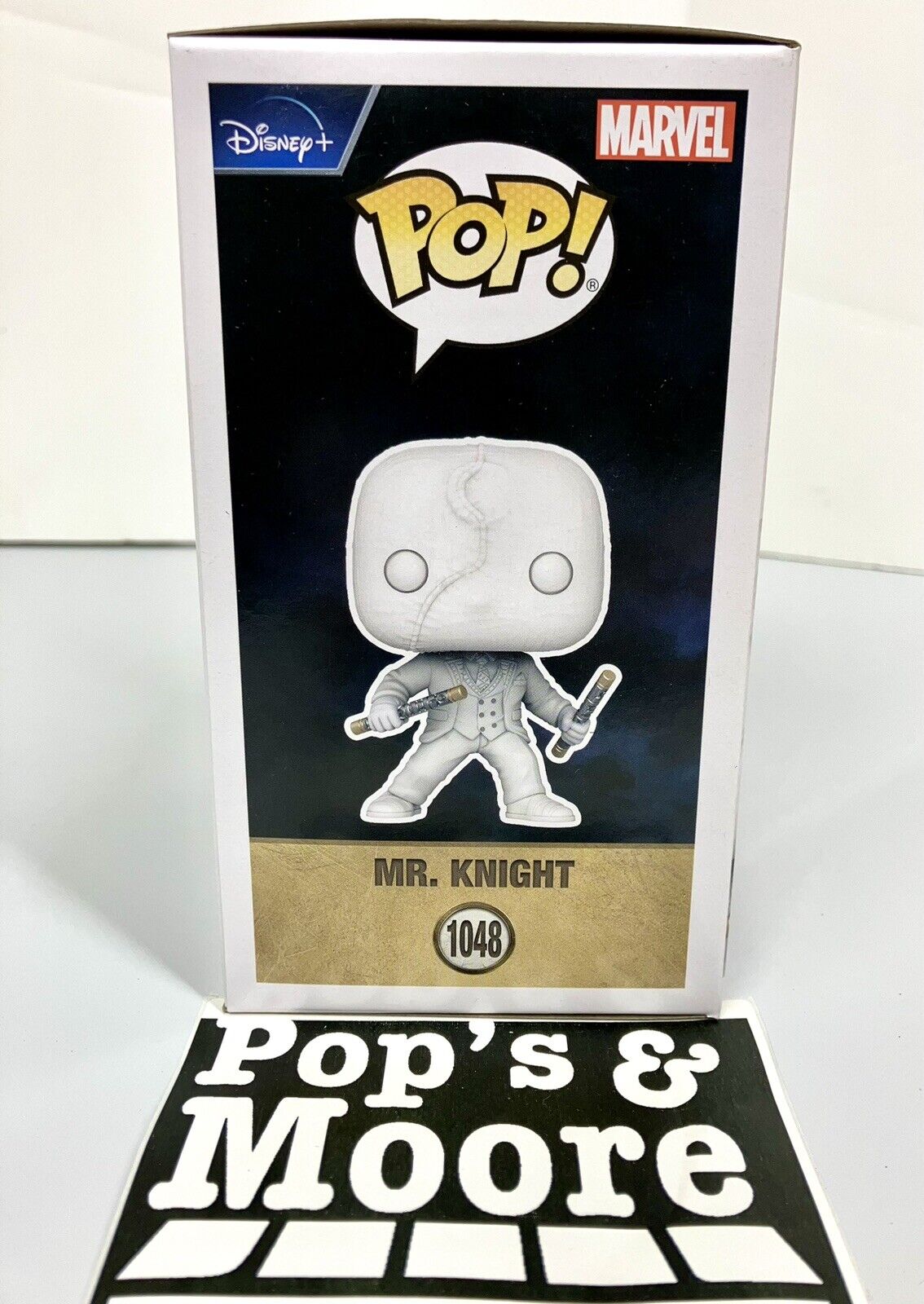 Funko Pop! Marvel Moon Knight: Mr. Knight 1048 Vinyl Figure