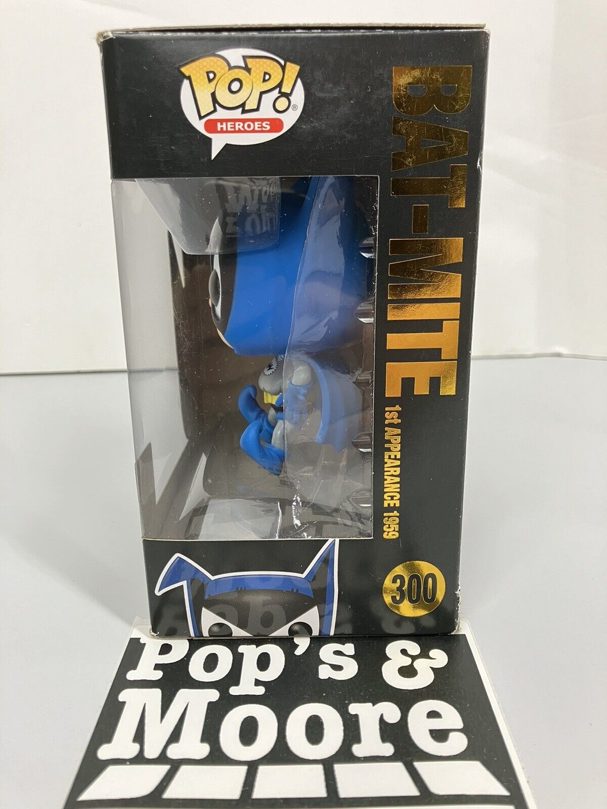 Funko Pop! Batman: Bat Mite 300 Vaulted Vinyl Figure W/Protector And Box Damage