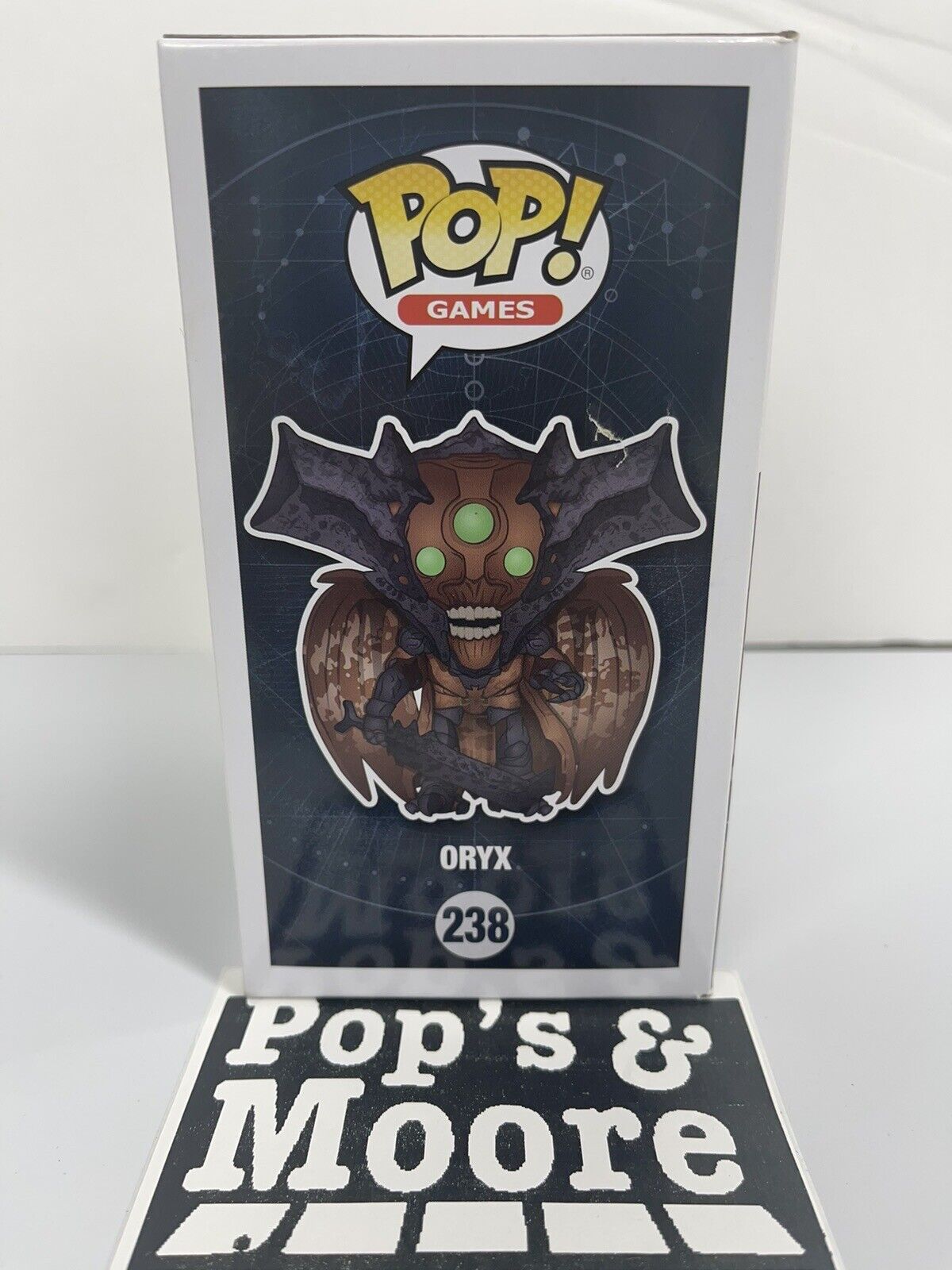 Funko Pop! Destiny: Oryx #238 Vaulted Vinyl Figure With Box Damage