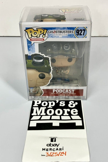 Funko Pop! GhostBusters Afterlife: Podcast 927 Vaulted Figure With Protector