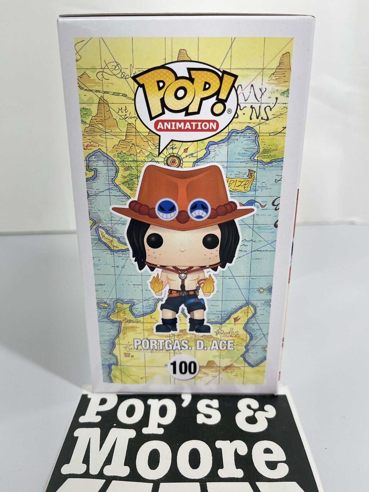 Funko Pop! One Piece: Portgas. D. Ace 100 Vinyl Figure Brand New