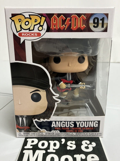 Funko pop! AC/DC: Angus Young 91 Vinyl Figure Brand New