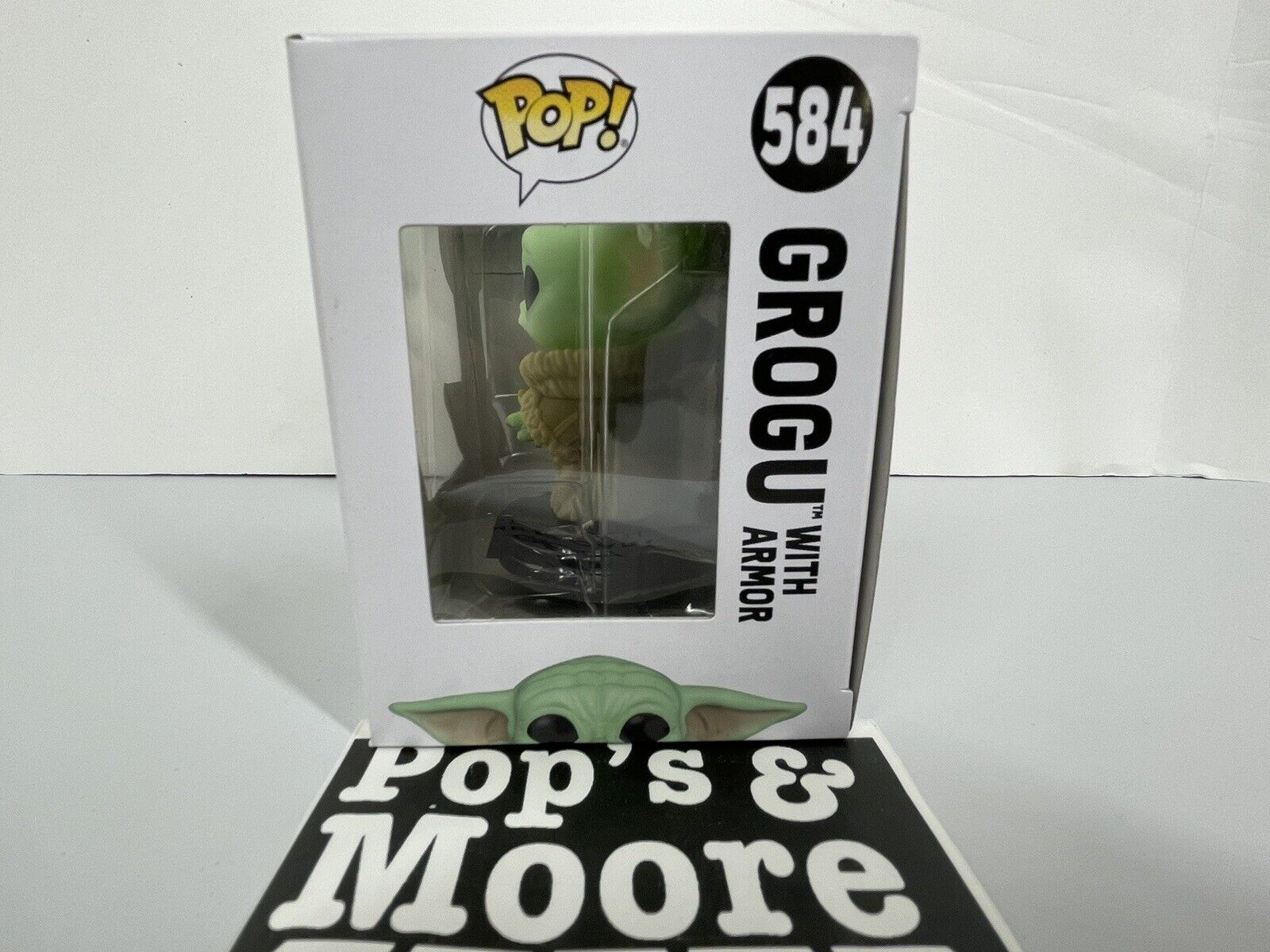 Funko Pop! Star Wars: Grogu With Armor 584 Vinyl Figure Brand New 