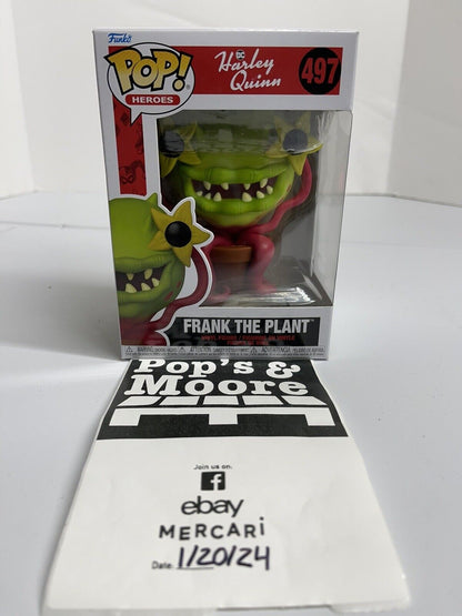 Funko Pop! Dc Harley Quinn: Frank The Plant 497 Vinyl Figure Brand New