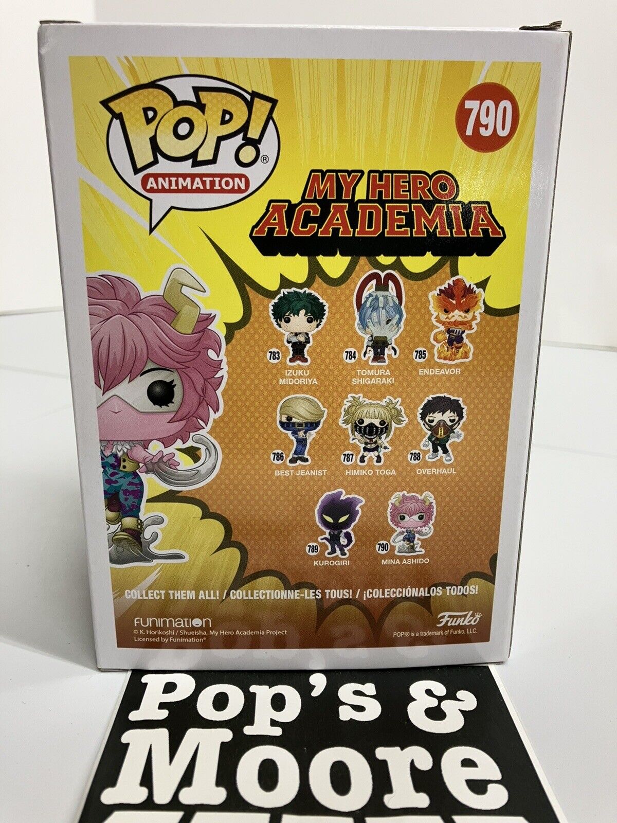 Funko Pop! My Hero Academia: Mina Ashido 790 Exclusive Figure With Protector