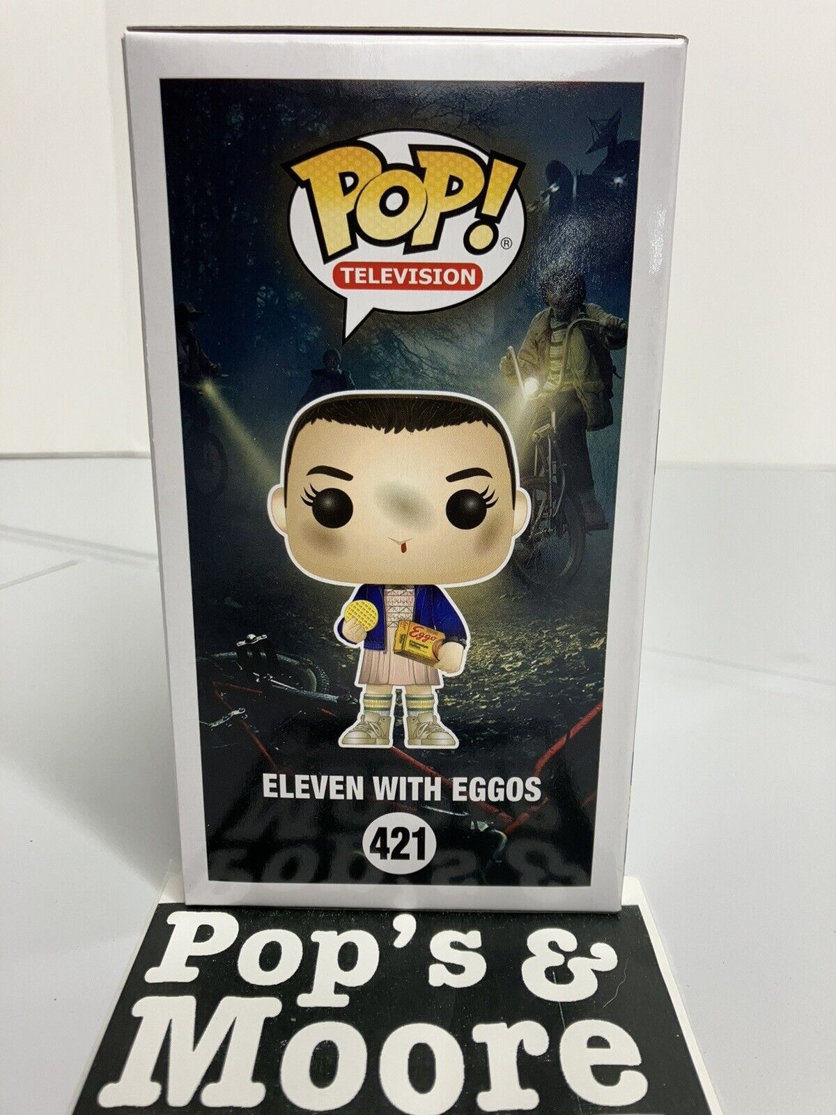 Funko Pop! Stranger Things: Eleven With Eggos 421 Vinyl Figure Brand New